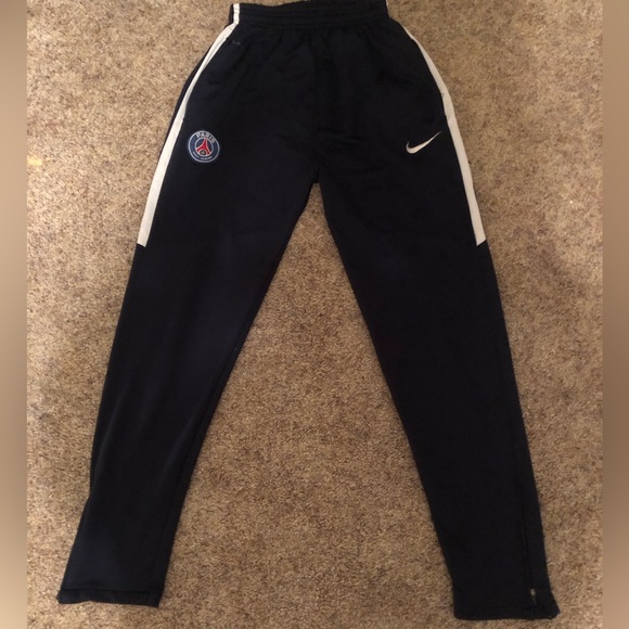 Nike Paris Saint Germain Navy Blue Sweatpants size XL - Picture 1 of 8